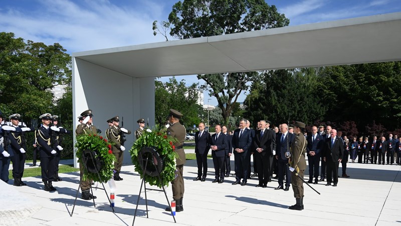 We are eternally grateful to the Croatian veterans, and especially to the first Croatian president Franjo Tuđman